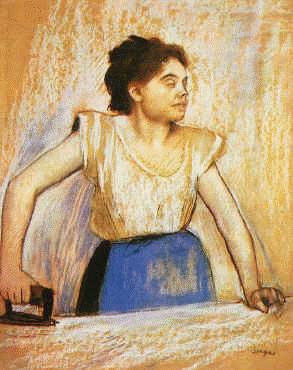 Edgar Degas Girl at Ironing Board Sweden oil painting art